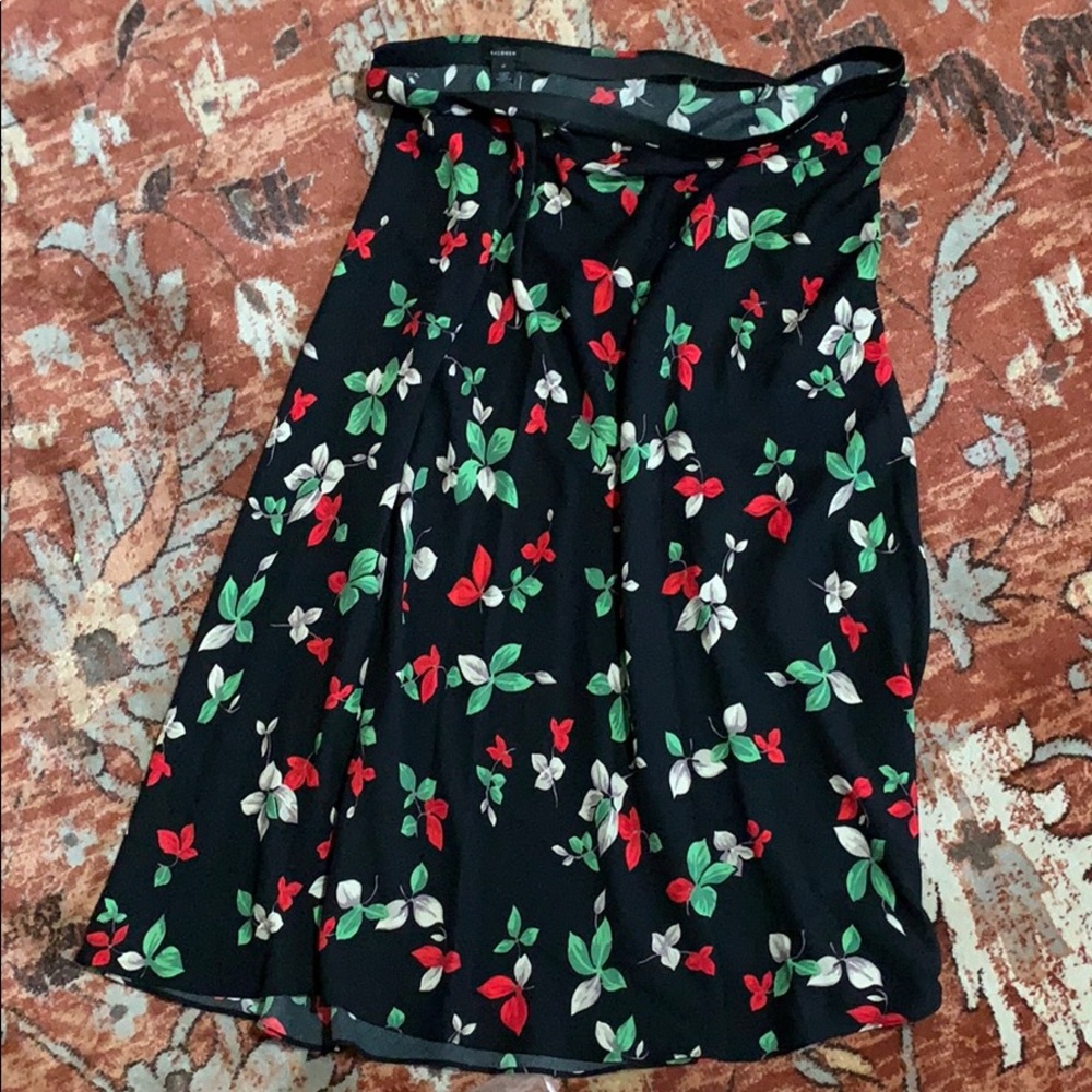 Halogen printed skirt